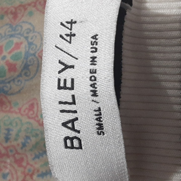 Bailey 44 Monochrome Striped Dress Womwn's Size Small Black White Active Summer - Picture 7 of 8